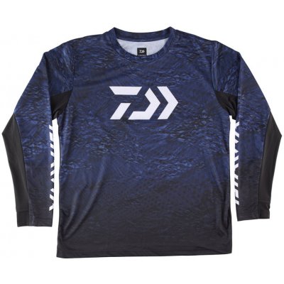 Daiwa tričko D-VEC Sun-Protection LS-Shirt Navy – Hledejceny.cz