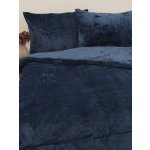 MKLuzkoviny.cz Povlečení mikroplyš Exclusive Laura námořnická modrá 140x200 70x90 – Sleviste.cz