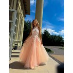 Pretty Women maxi šaty Lolita broskvové – Sleviste.cz