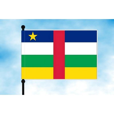 LIBEA, s.r.o. Středoafrická republika stolní vlaječka Uchycení: Dutinka (pro nasunutí) – Hledejceny.cz