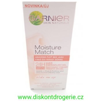 Garnier Svěží energizující krém pro unavenou pleť bez jasu Moisture Match 50 ml