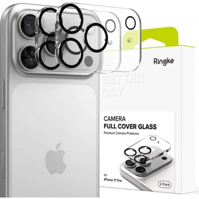 RINGKE CAMERA FULL COVER 2-PACK IPHONE 17 PRO ČERNÝ (8800328812352) – Zboží Živě