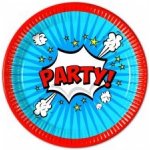 Procos EKO Papírové talíře Boom párty 23cm – Sleviste.cz