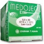 Inj.jehla 0.80x40 zelená Chirana 100ks jednoráz. – Sleviste.cz