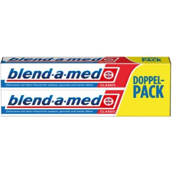 Blend-a-med zubní pasta Classic 2 x 75 ml a zubní kartáček