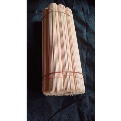 Špejle řeznické-uzenářské lipové hrocené-1000Ks/ 3x300mm – Zboží Dáma