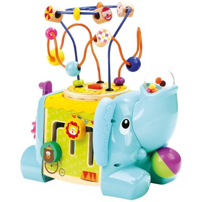 Bino Toys motorická kostka Slon 28cm – Hledejceny.cz