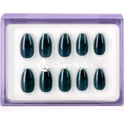 GloryStyles Nalepovací nehty kovová 05 24 ks – Zboží Dáma