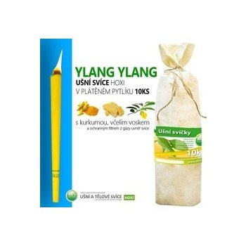 HOXI Ušní svíce s Ylang Ylang 10 ks
