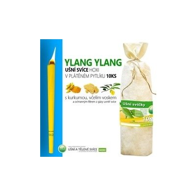 HOXI Ušní svíce s Ylang Ylang 10 ks – Zboží Dáma