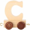 Dřevěný vláček Small Foot Dřevěný vagónek abeceda písmeno C