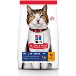 Hill’s Feline Mature Adult 7 & Chicken 2 x 10 kg – Hledejceny.cz