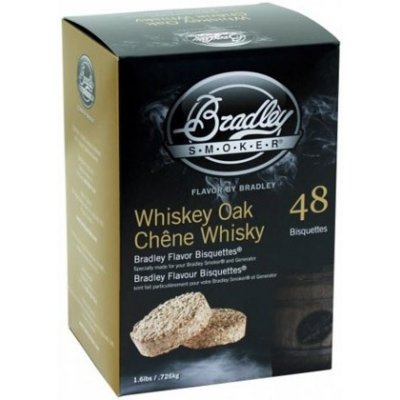 Bradley udící brikety WHISKY DUB 48 ks – Sleviste.cz