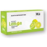 vlhčené osvěžující ubrousky Infibra Lemon 100 ks – Zboží Dáma