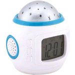 Budík UI 1038, stolní budík s projekcí noční oblohy – Zboží Dáma