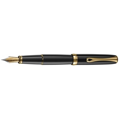 Diplomat D40203023 Excellence A2 Black Lacquer Gold – Hledejceny.cz