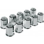Lampa Plastové chromované kryty šroubů TOWER 33 mm | 10 ks pro kamiony |