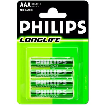 Philips LongLife AAA 4ks R03L4F/10