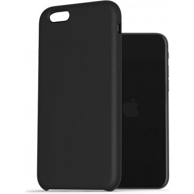 Pouzdro AlzaGuard Premium Liquid Silicone Case iPhone 7 / 8 / SE 2020 / SE 2022 černé – Zbozi.Blesk.cz