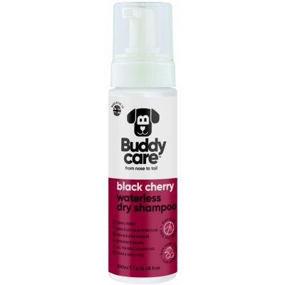 Buddycare Suchý šampon pro psy Black Cherry 200 ml – Zboží Mobilmania