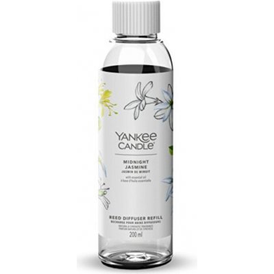 Yankee Candle Náhradní náplň do aroma difuzéru Signature Midnight Jasmine Reed 200 ml – Zboží Dáma