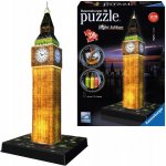 Ravensburger 3D puzzle Svítící Big Ben 216 ks – Zbozi.Blesk.cz