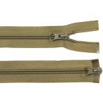 WICO Spirálový zip no.5 rozepínací dvoucestný 60cm dvoucestný khaki – Hledejceny.cz