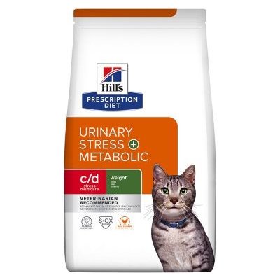 Hill's Fel.PD C/D dry Urinary Stress Metabolic NEW 3 kg – Zboží Mobilmania