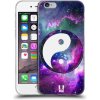 Pouzdro a kryt na mobilní telefon Apple Pouzdro HEAD CASE Apple iPhone 6 a 6S YIn a Yang PURPLE