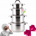 Kamille Sada hrnců nerezová ocel 8 ks – Hledejceny.cz