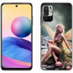 mmCase Gelové Xiaomi Poco M3 Pro/5G - motýlí žena 1 – Zboží Živě