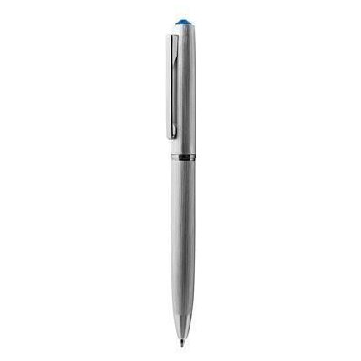 Art Crystella kuličkové pero Oslo stříbrná safírově modrý krystal Swarovski 13 cm 1805XGO211