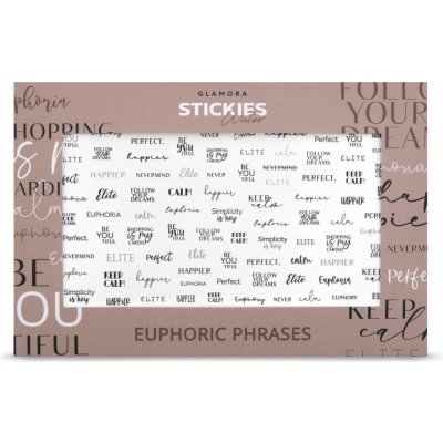 Glamora Vodolepka 25 EUPHORIC PHRASES – Zbozi.Blesk.cz