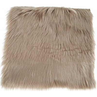 Nordic Living Lenny ekokůže světle hnědý 40 x 40 cm – Zboží Mobilmania