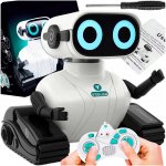 MEMFLOW Dálkově ovládaný robot jezdící, se zvukem a LED osvětlením – Sleviste.cz