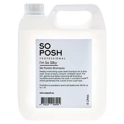 SO POSH Hedvábný šampon Silky 1l – Zboží Mobilmania