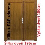Soft Dvoukřídlé plné Emily bílá 195 x 180 cm – Hledejceny.cz