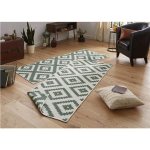 Hanse Home Twin-Wendeteppiche 103131 grün creme – Zboží Dáma