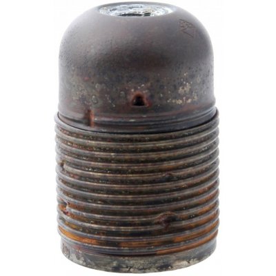 Objímka E27 kov - dlouhý závit, Vintage LU – Hledejceny.cz