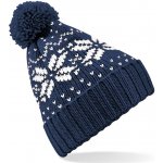 Beechfield B456 čepice Fair Isle Snowstar french navy/white – Hledejceny.cz