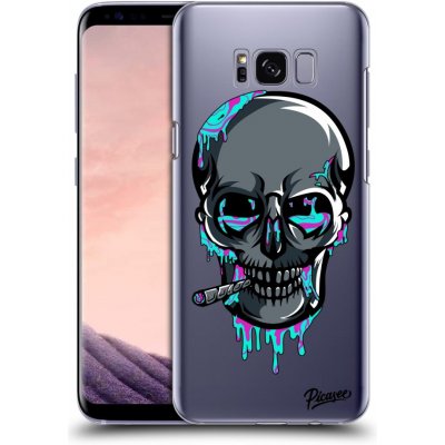 Pouzdro Picasee silikonové Samsung Galaxy S8+ G955F - EARTH - Lebka 3.0 čiré – Sleviste.cz