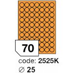 Rayfilm 25 mm 300 archů, fluo oranžová, R0133.2525KD – Zboží Mobilmania