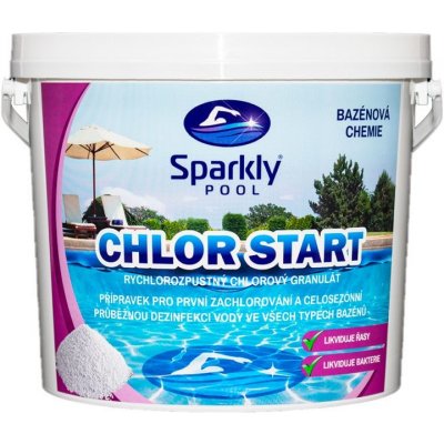 Sparkly POOL CHLOR START 3 kg – Zbozi.Blesk.cz