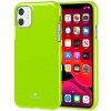 Pouzdro a kryt na mobilní telefon Apple Pouzdro Mercury, Jelly iPhone 11 Lime