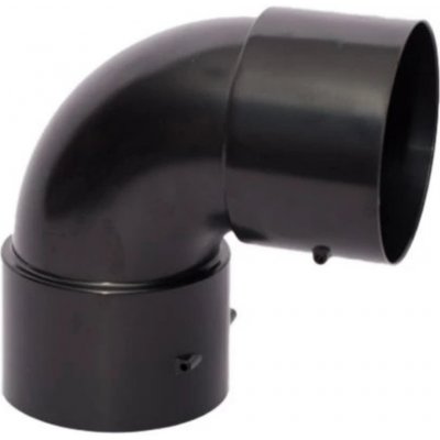Ventishop Kompletbox 90° 75 mm koleno kulaté, plastové – Hledejceny.cz