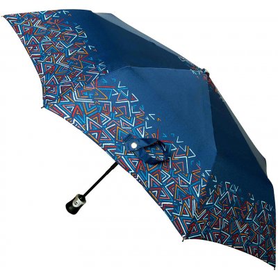 DP331-S6-D deštník dámský skládací plně automatický tm.modrý