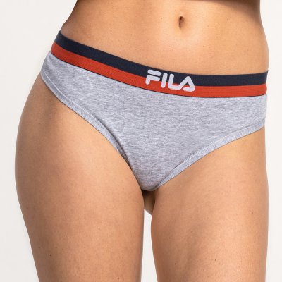 FILA Dámské kalhotky FILA Underwear Grey Culotte šedá – Zboží Mobilmania