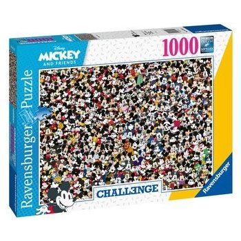 RAVENSBURGER Challenge: Mickey Mouse 1000 dílků