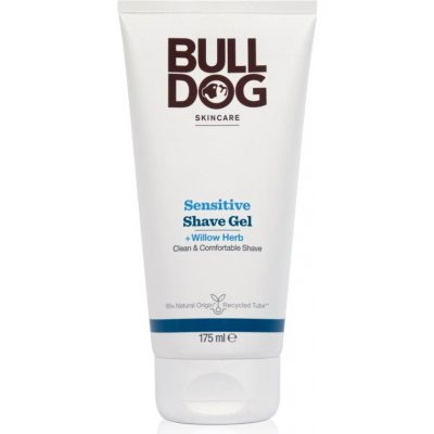 Bulldog Sensitive Shave Gel - Holící gel s obsahem Willow Herb 175 ml – Zboží Mobilmania