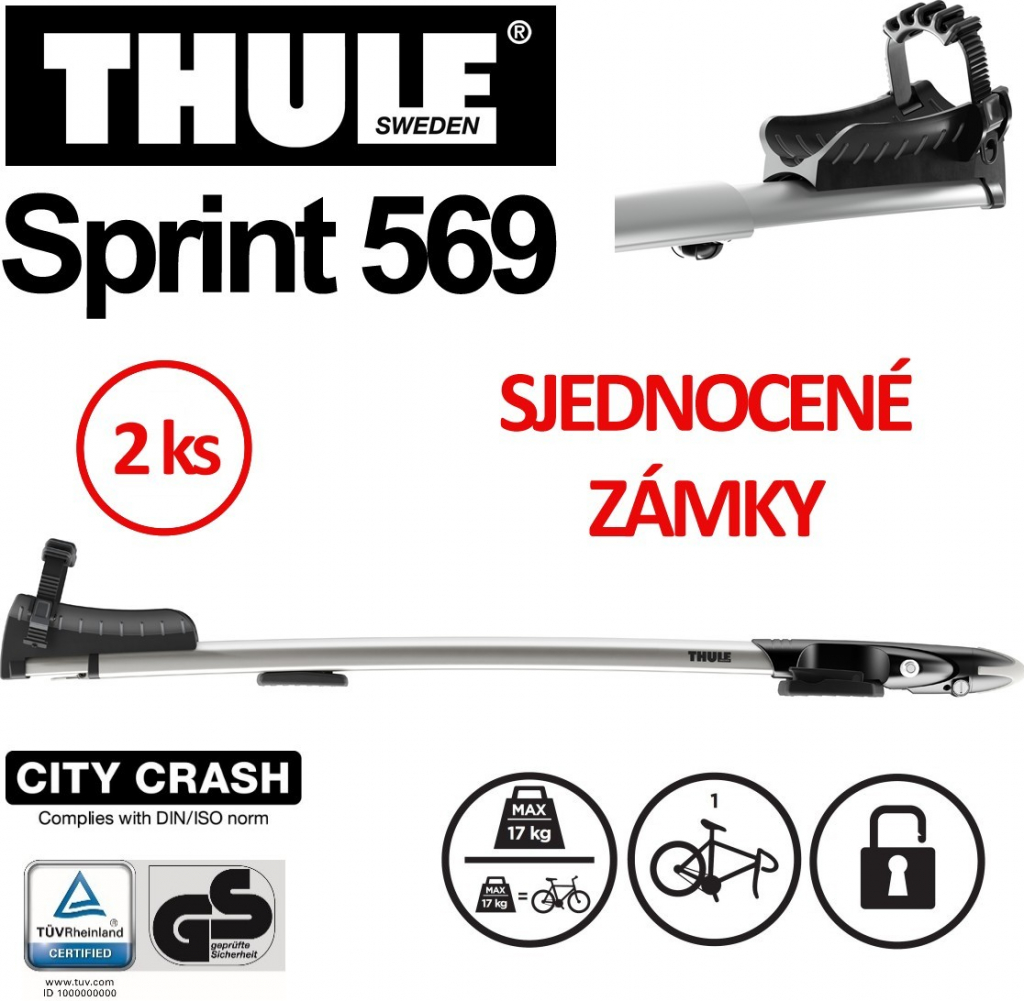 Thule Sprint XT 569 2 ks od 5 998 K Heureka.cz